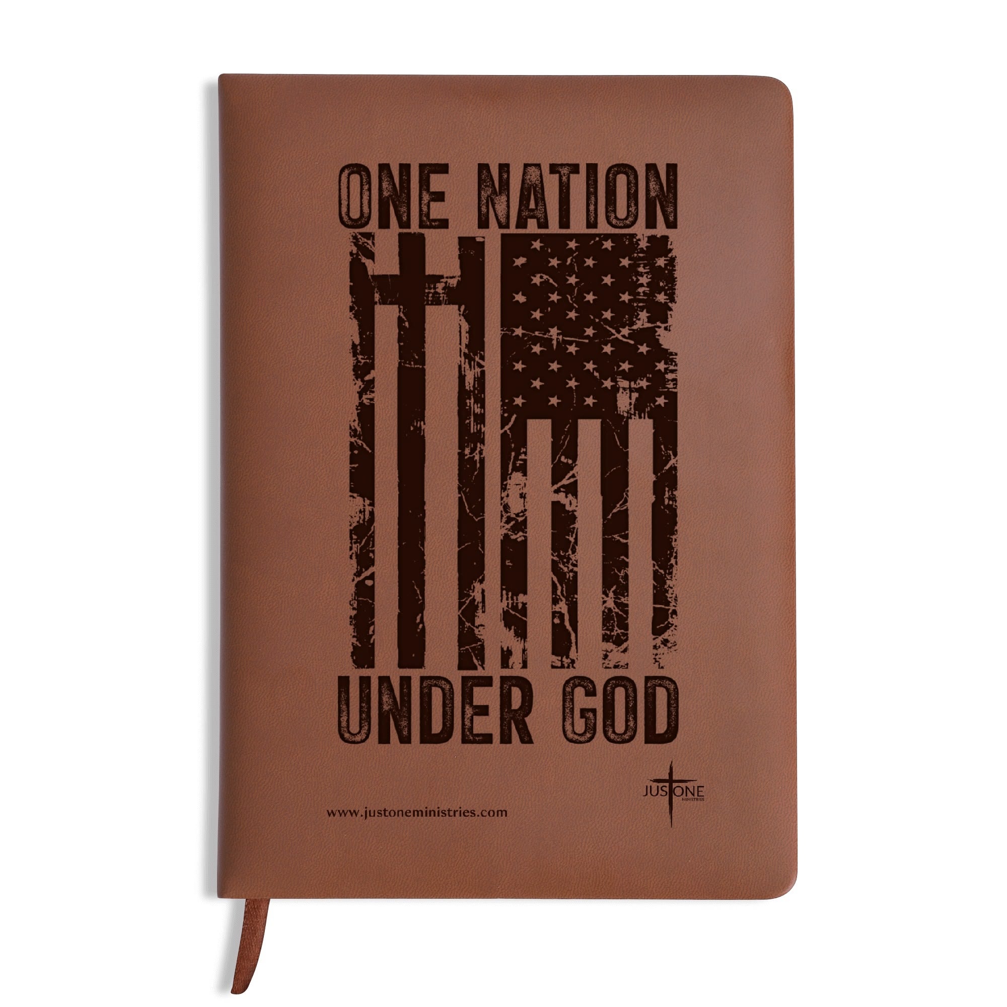 One Nation Under God Engraved Journal