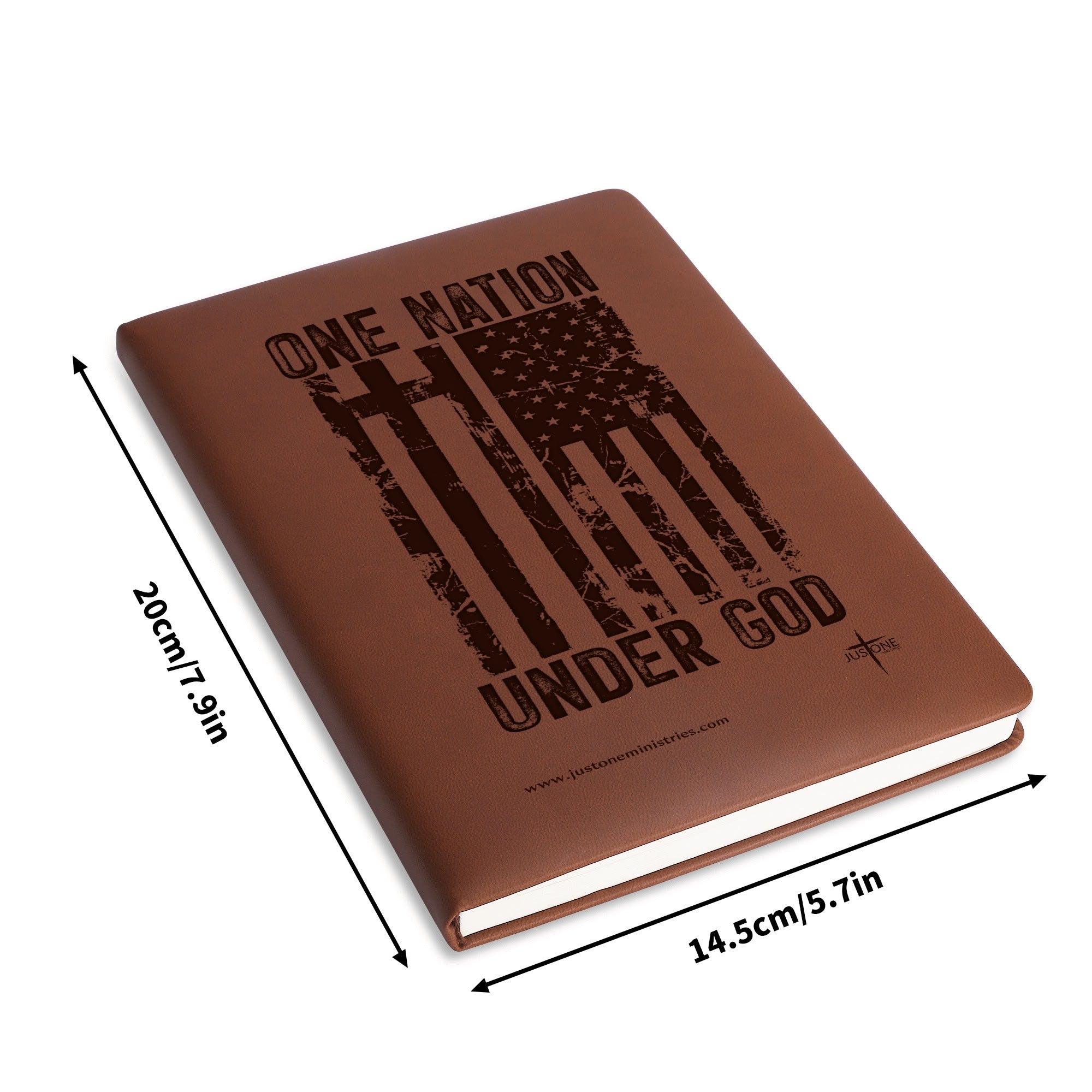 One Nation Under God Engraved Journal