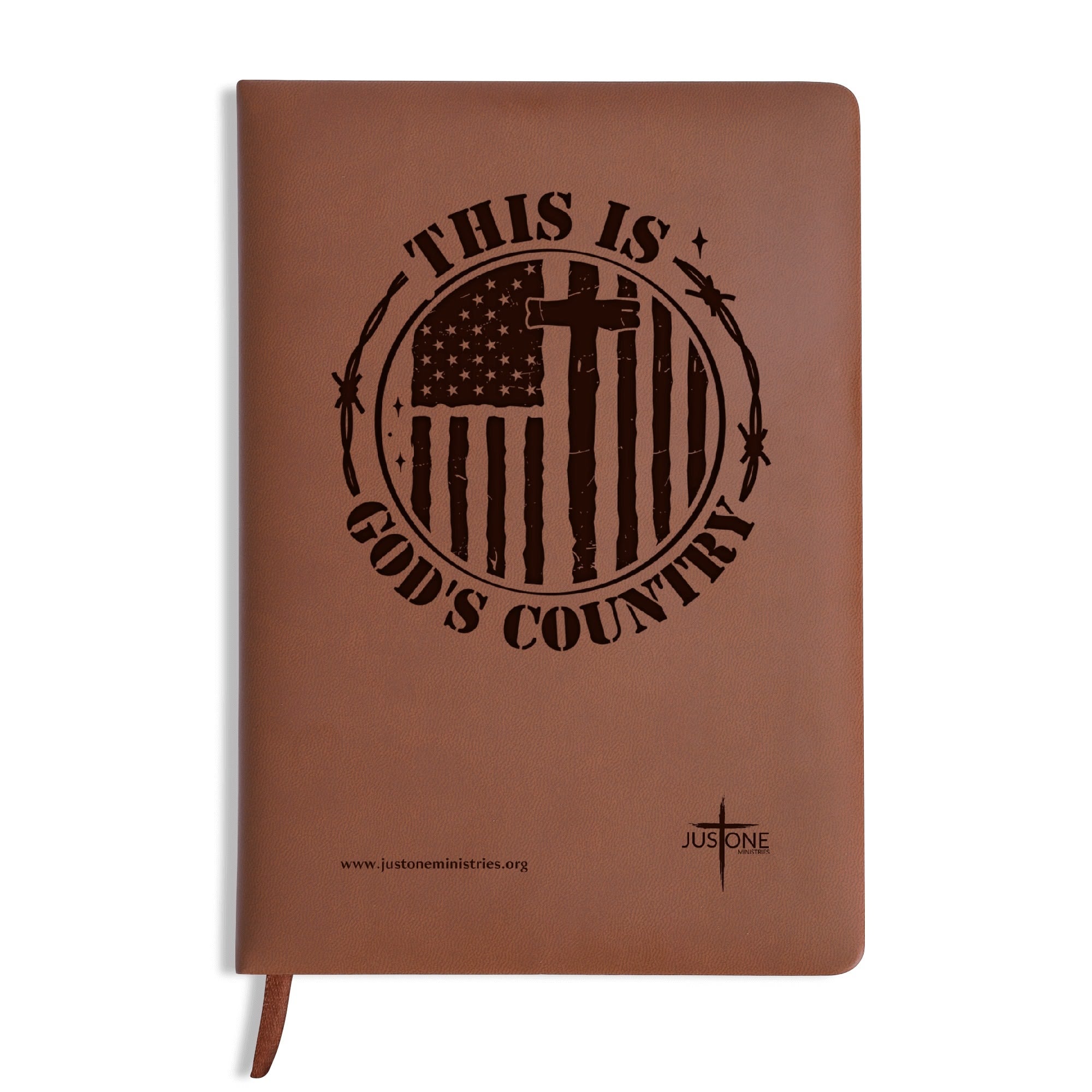 Gods Country Engraved Notebook