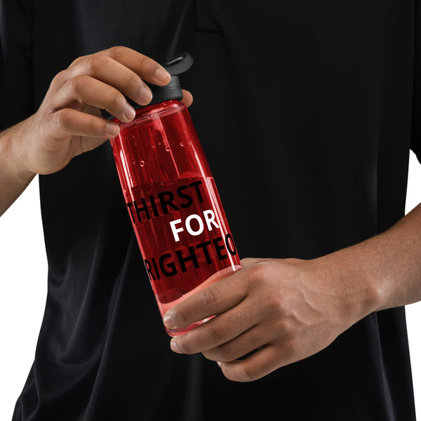 Sports water bottle